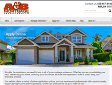 Tablet Screenshot of abmortgage.com